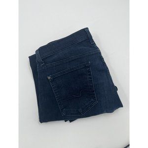 7 For All Mankind Standard Jeans Mens Size 34 X 32 Dark Wash Denim